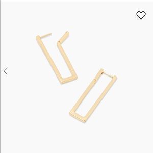 Gorjana Nico Hoops, brand new never worn